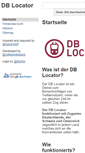 Mobile Screenshot of dblocator.yellowshoes.de