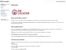 Tablet Screenshot of dblocator.yellowshoes.de